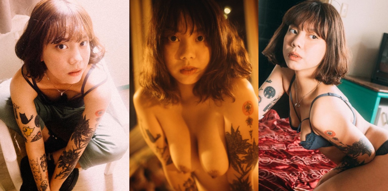 20岁纹身学生妹【陈妤婕】惨遭闺蜜背刺，手机性爱视频被录屏曝光，小母狗全程浪叫骚话不断